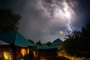 Lightning and Trees